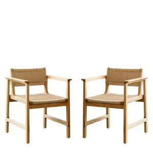 Sillón de madera de ratán, silla de Hotel, sillas de exterior, muebles de Hotel para jardín, comedor, restaurante a los mejores precios - Product Image 5