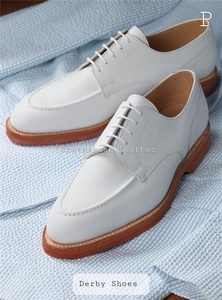 Lujosos zapatos Derby de cuero para hombre, cómodos zapatos formales de cuero suave, plantilla superior, todo Incluye zapatos formales de tendencia de alta calidad - Product Image 3