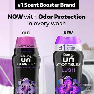 เม็ดบูสเตอร์กลิ่นนุ่มไม่หยุดสำหรับซักผ้ากลิ่นเขียวชอุ่ม24ออนซ์ - Product Image 5