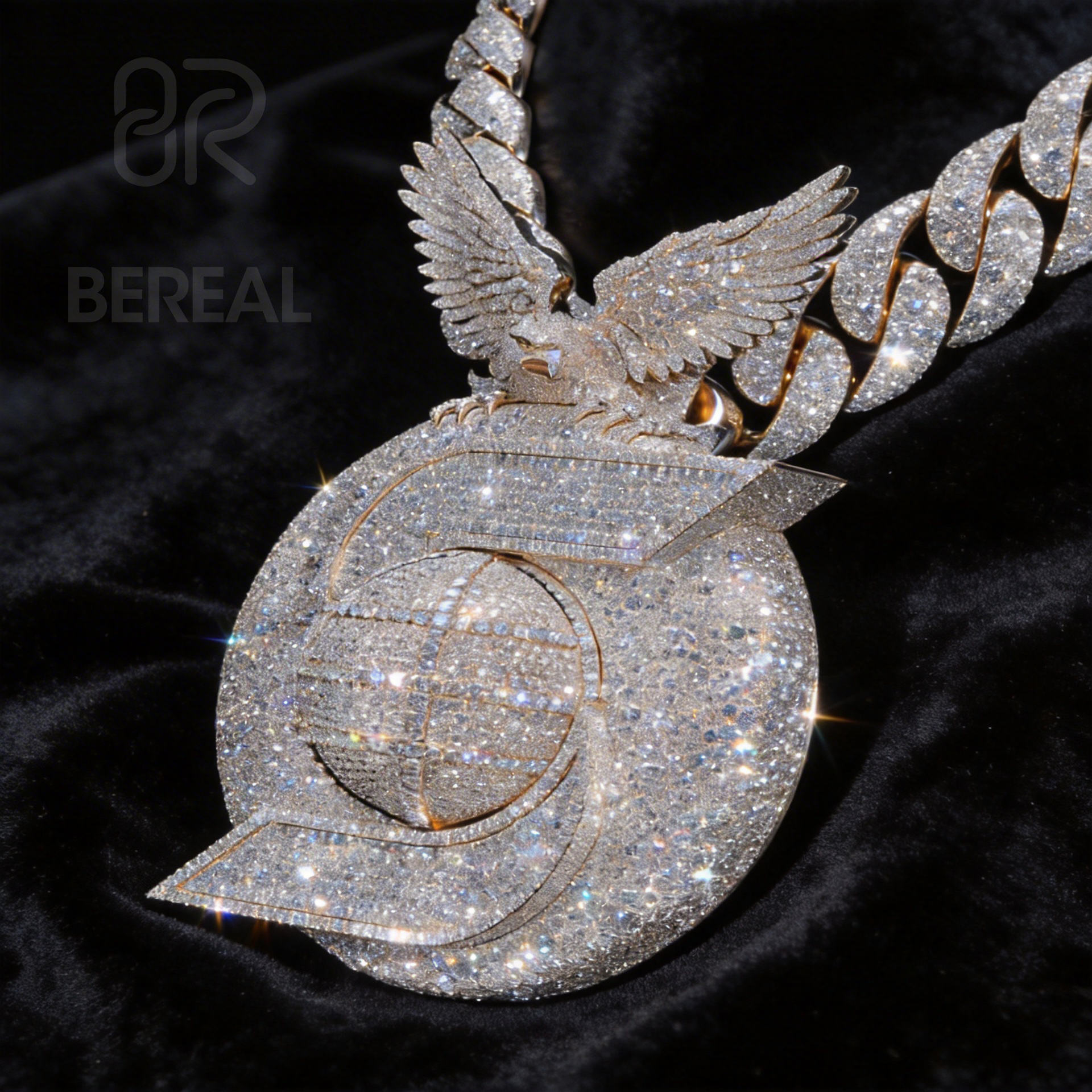 3inches Moissanite+S925