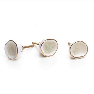 Bouton d'armoire en céramique antique boutons de tiroir en céramique poignée de porte matériel de meubles accessoires de meubles par lametierartz - Product Image 5