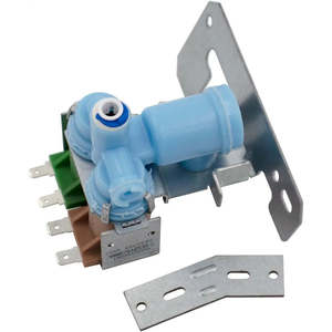 Valve d'entrée d'eau électrique en plastique WR57X10023CM pour réfrigérateur, remplacement pour machine à glaçons et congélateur, compatible avec les appareils électroménagers neufs et existants - Product Image 1
