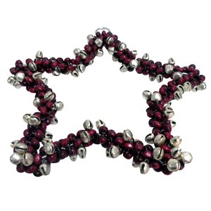 เหล็ก/ลูกปัดแขวนดาวขนาดมาตรฐานชุบนิกเกิลแขวนผนังสำหรับตกแต่งคริสต์มาสทำด้วยมือ - Product Image 6