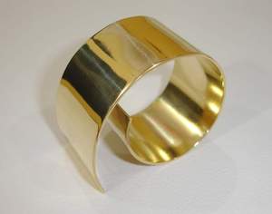 Latón Forma en espiral Niquelado Diseñador elegante Precio barato Mesa DE BODA Centro de mesa Servilletero Anillo Servilletero en espiral Premium - Product Image 2