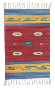 Alfombras y Juegos de Alfombras de Algodón con Diseño Floral, Reversibles, Plegables, de Felpa, Hechas a Mano, Modernas, Lavables, para Dormitorio, Sala de Estar, Viajes - Product Image 5