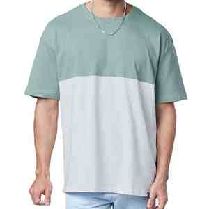 T-shirt décontracté pour homme à épaules tombantes, tendance, anti-rides, vente chaude, qualité supérieure, prix bas, t-shirt à épaules tombantes pour homme - Product Image 1