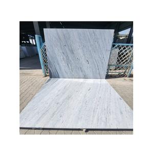 Encimeras de piso de hotel de mármol blanco hielo de porcelana moderna Backsplashes Formato de losa natural Precio competitivo Diseño gráfico - Product Image 1