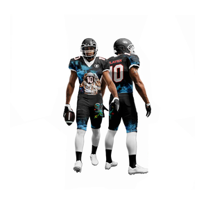 ชุดยูนิฟอร์มอเมริกันฟุตบอลรุ่นล่าสุดปี 2025 แบบสั่งทำพิเศษ พิมพ์ลายด้วยความร้อน ชุดกีฬา 100% โพลีเอสเตอร์ ราคาสุดคุ้ม - Product Image 6