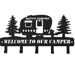 Heavy Duty Métal Noir Quatre Cintre Ustensiles De Cuisine Produit Suspendu Stand Maison Essentiel Décoratif Cintre Pour Tasses Écharpe Clé - Product Image 6