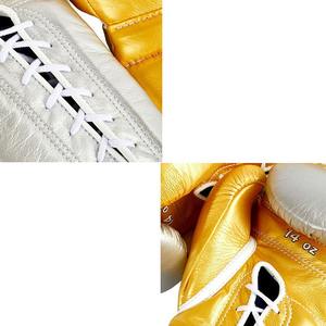 Fabrication de gants de boxe gagnants professionnels sur mesure en cuir véritable de haute qualité compétition confortable et durable - Product Image 6