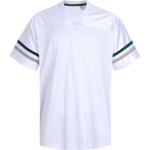 Maillots de football américain de nuit personnalisés à manches rayées, impression lumineuse haute visibilité, parfaits pour les conditions sombres et de faible luminosité - Product Image 4