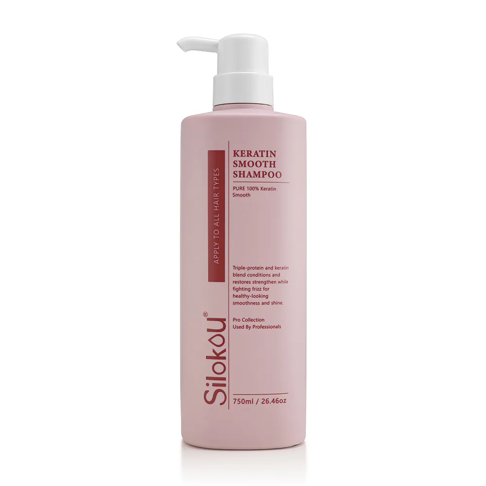 Best Selling keratin smoothing treatment moisturizing hair shampoo private label sulphate free shampoo