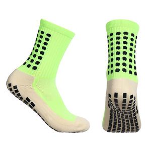 Comfortable Custom Calcetas Medias Antideslizantes Men's Soccer Football <b>Grip</b> <b>Socks</b> High Crew Anti-Slip - Product Image 5