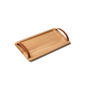 Bandeja Natural de madera ecológica para decoración, suministros de cocina, bandeja de madera para servir, hecha a mano India - Product Image 5