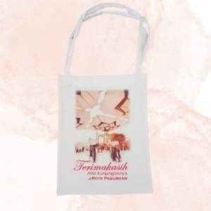 Impresión personalizada evento recuerdo bolsa con Ciudad histórica para dar regalos - Product Image 2