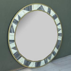 Miroir mural en incrustation d'os, style moderne et luxueux, décoration intérieure, miroirs muraux contemporains, décoration murale pour la maison - Product Image 5