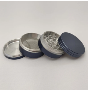 2" Metal Grinder for Herbs 4 Piece natural Minimalist 3 pieces Matte Herb Grinder Aluminum herb grinder price products - Product Image 2