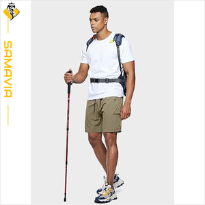 Bermudas personalizadas para hombre, pantalones cortos para correr, ropa deportiva transpirable de secado rápido con bolsillos, estilo informal para entrenamiento - Product Image 6