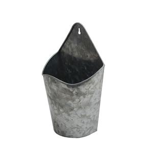 Boîte de planteur chromée, 1 pièce, avec poignée de corde, en acier galvanisé, métallique, seau à glace, pour fête - Product Image 3