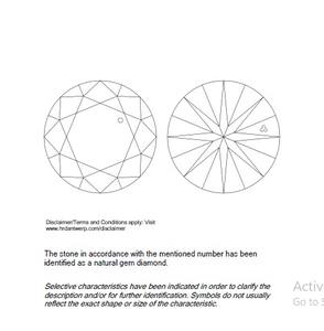 B2B D'VINS BIJOUX pour GIA Certifié 1.54 CT Lâche Blanc Naturel Rond I Couleur FL FLOW Pureté EX Coupe Diamant Poli - Product Image 5