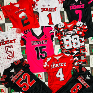 Maillot de football américain maillot de fan parent sublimation attirail broderie sergé plus taille support personnalisé fabricant d'usine - Product Image 6