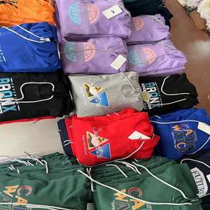 Sweat-shirts à capuche pour hommes, de haute qualité, brodés, à fermeture éclair, multi-poches, d'hiver, décontractés, doublés, respirants, pour l'extérieur, vente en gros - Product Image 3