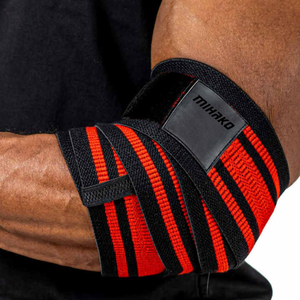 Soporte de codo deportivo de algodón, soporte de compresión ligero para entrenamiento, alivia el dolor, proporciona seguridad física - Product Image 1