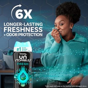 Perlas Aromatizantes para Lavadora Downy Unstopables, Aroma Fresco, 24 oz, Perlas para Lavandería para Protección contra Olores, Perlas Aromatizantes Downy - Product Image 4
