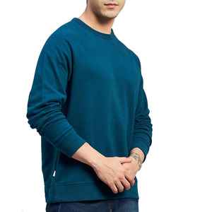 เสื้อสเวตเชิ้ตผู้ชายดีไซน์ใหม่สำหรับฤดูหนาว ผ้าฝ้ายฟลีซ 100% สวมใส่สบาย พิมพ์โลโก้ตามสั่งได้ - Product Image 3