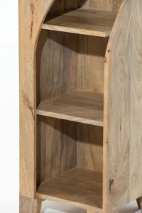 Vitrina de madera de mango macizo de diseño moderno, muebles para el hogar de primera calidad con gran capacidad para sala de estar, dormitorio y uso en villas - Product Image 2