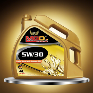 Megzol MGO <b>5W</b>-<b>30</b> SN Certified Fully Synthetic <b>Oil</b> - 14KG/4L Plastic, High-Performance & Long-Lasting - Product Image 1