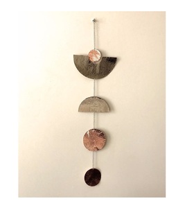 Colgante de pared para decoración del hogar, círculo moderno abstracto minimalista, geométrico y cósmico, Hotel, restaurante - Product Image 1