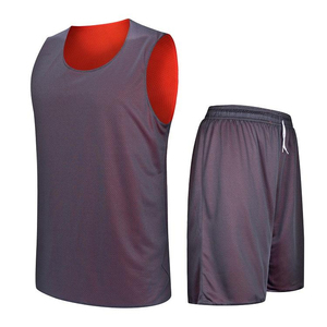 Kit d'uniforme de basket-ball sublimé avec maillots et shorts en sergé brodés, option grande taille - Product Image 5
