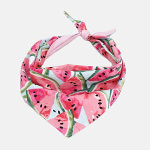 Collier personnalisé en forme de nœud papillon pastèque - Product Image 1