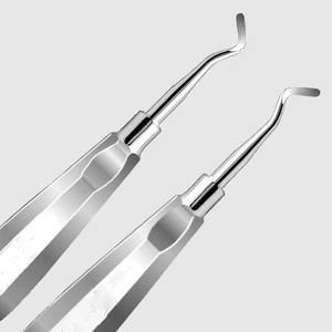 Juego de Elevadores de Raíces Dentales Manuales de Acero Inoxidable de 2 Piezas, Profesional, OEM/ODM, Reutilizable, Ergonómico, para Cirugía Oral - Product Image 3