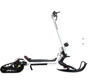 Trottinette électrique tout-terrain neuve, robuste, en acier inoxydable, pour les aventures en plein air, avec chenilles pour la neige - Product Image 1