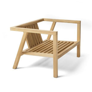 HOTEL LOBBY WOODEN TEAK <b>CHAIR</b> MADE IN INDONESIA - Product Image 2