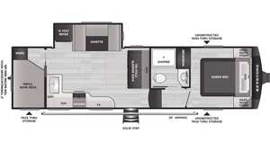 Nouveau 2026 Ke-y-s--t-o-n-e C-o-u-g-a-r S-p-o-r-t P-l-a-t-i-n-u-m 2700BH - Product Image 2