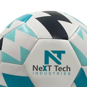 Balón de entrenamiento de fútbol de Next Tech Industries, material de PU para fines de entrenamiento con diseño personalizado y logotipo personalizado - Product Image 6