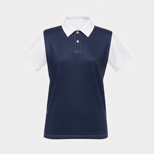 Polo en maille unie décontracté à manches courtes, écologique, nouvelle collection, séchage rapide, unisexe, prix de gros, haute qualité - Product Image 2