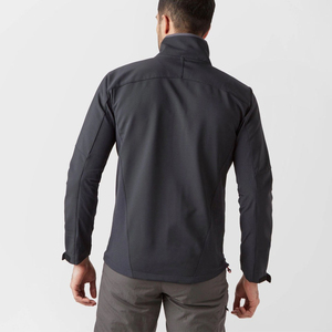 Veste Softshell élégante pour homme, style zippé, séchage rapide, vêtements d'extérieur avec protection solaire, tissu en toile tendance - Product Image 2