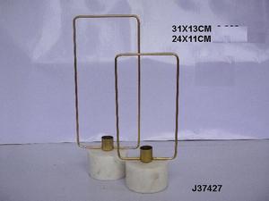 Metal and Marble Taper <b>Candle</b> <b>Holder</b> in Brass Finish Home Decoration Taper <b>Candle</b> <b>Holder</b> Wedding Decoration Metal <b>Candle</b> <b>Holder</b> - Product Image 3