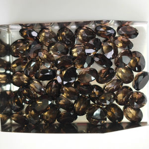 ควอตซ์สีน้ำตาลธรรมชาติ 9x7 มม. รูปทรงวงรี คุณภาพดีที่สุด พลอยเม็ดเดี่ยวสำหรับทำเครื่องประดับ - Product Image 3