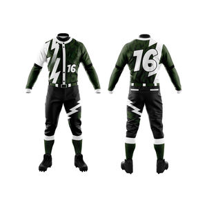 Button <b>Down</b> Baseball Jersey Pant Sets Sublimated 100% Polyester Softball Uniforms for Youth Men Breathable Printed in Low MOQ - Product Image 6