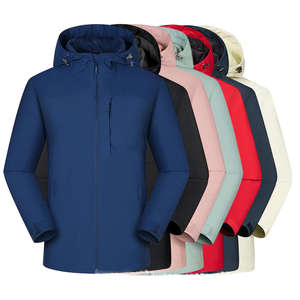 Manteau d'hiver à capuche pour homme tendance, surdimensionné, coupe-vent, respirant, écologique, style safari, longueur régulière, fermeture éclair - Product Image 6