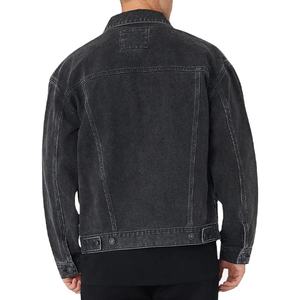 Veste en jean matelassée pour homme, nouvelle mode, sur mesure, grande taille, en polyester, collection 2026 - Product Image 4