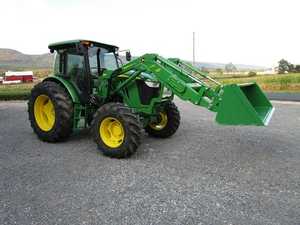 2015 Johnn Deere 6115D Mini tracteur 4WD/2WD Moteur diesel avec 4x4 Type d'entraînement 70/100/120/90HP Puissance nominale pour une utilisation agricole - Product Image 2