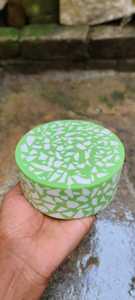 Cajas de regalo de cerámica de acero inoxidable de silicona hechas a medida resina hueso madre perla hogar cajas de almacenamiento decorativas para tienda minorista - Product Image 3