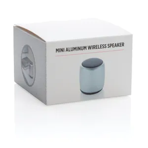 Custom Aluminum <b>Mini</b> Wireless USB <b>Speaker</b> Promotional Gadgets - Product Image 4