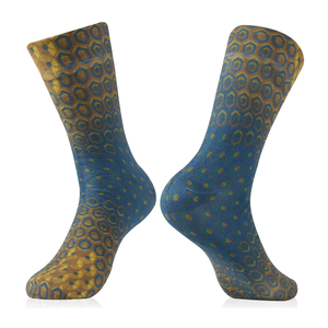 Sublimación personalizada Fútbol americano Crew Calcetines Precio bajo Venta Elástico Calcetines deportivos largos para adultos Tamaño-Adultos - Product Image 6